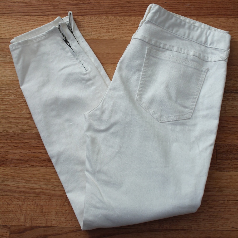 Free People White Jeans